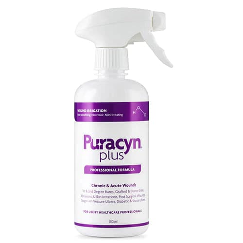 Puracyn Plus Professional Wound Irrigation Solution with Trigger Bottle, 16.9 oz - Case of 6 - Image 1