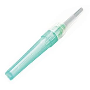 Jelco Blood Collection Needle, Sterile, Green, 21 Gauge, 1-1/2 Inch Needle Length - Box of 100 - Image 1