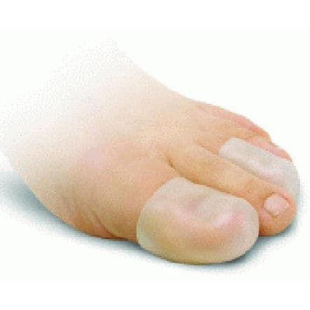 Silipos Pull-On Toe Digit Cap, Clear, Small-Medium - Package of 2 - Image 1