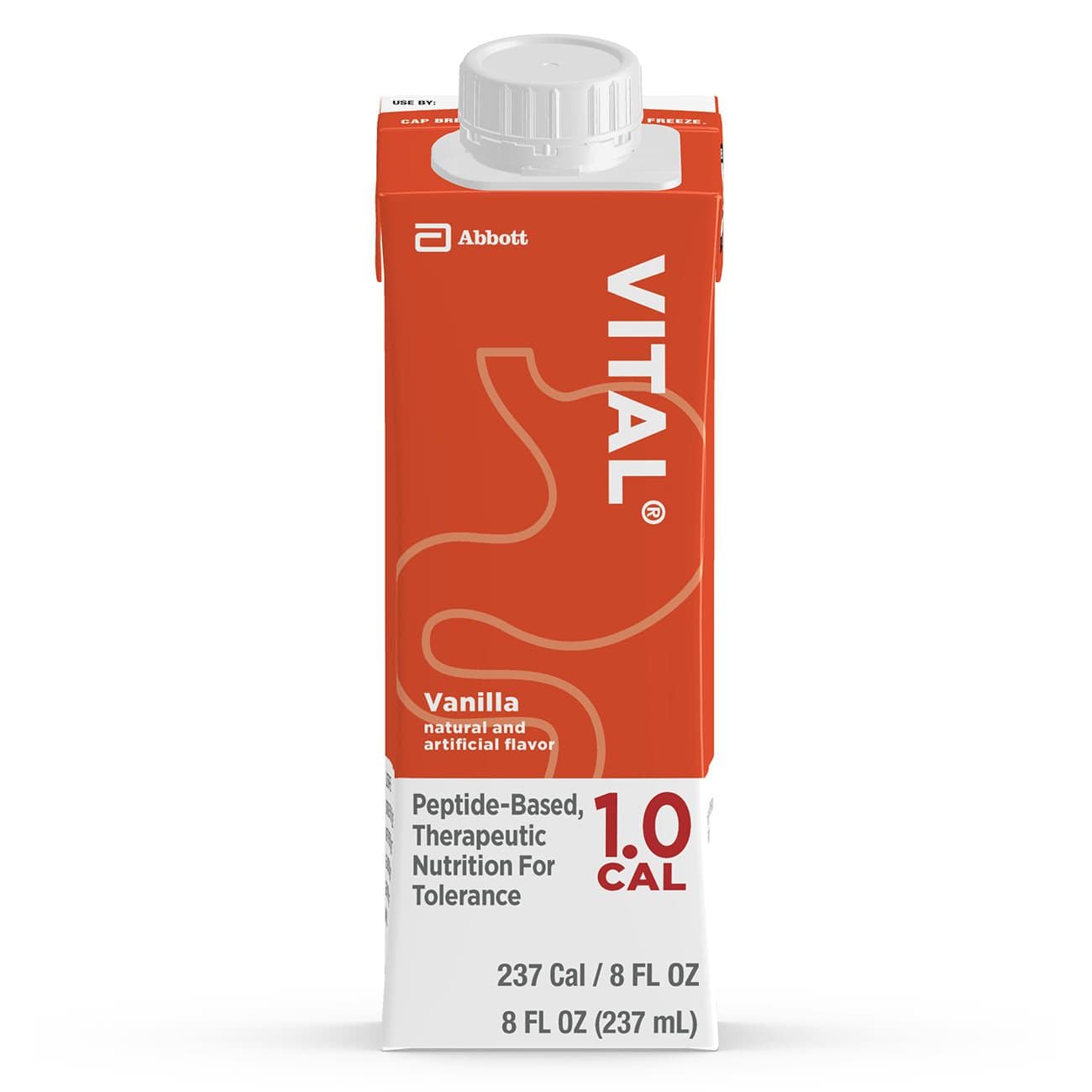 Vital 1.0 Cal Ready to Use Oral Supplement, 8 oz - Case of 24 - Image 1