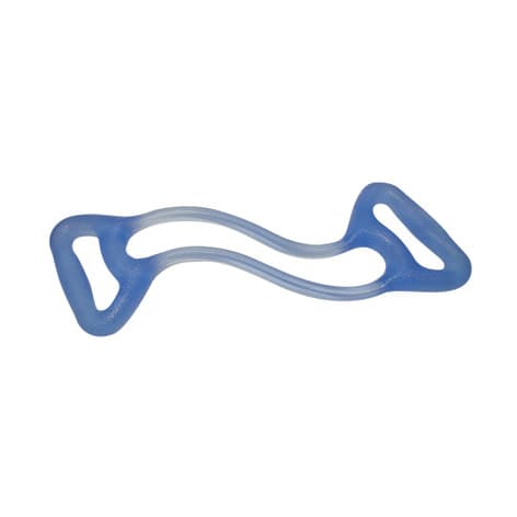 CanDo Jelly Expander Hand Exerciser, Double, Heavy, Blue - Image 1