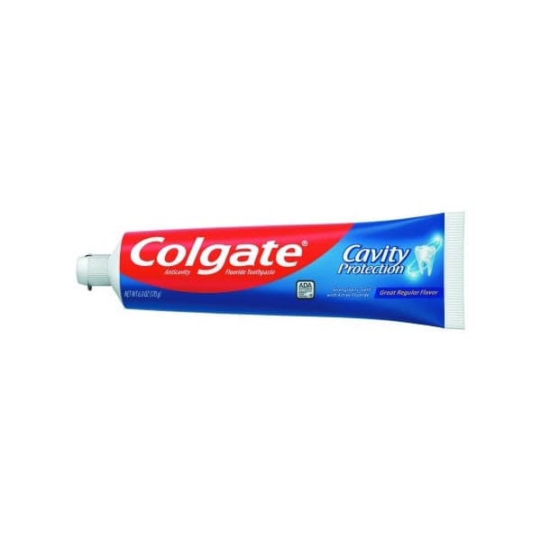 Colgate Cavity Protection Toothpaste Tube, 6 oz - Image 1