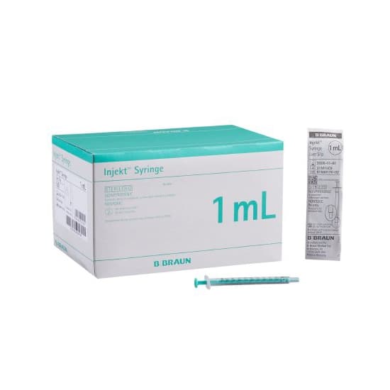 B. Braun Injekt General Purpose Syringe, 1 ml - Case of 1800 - Image 1