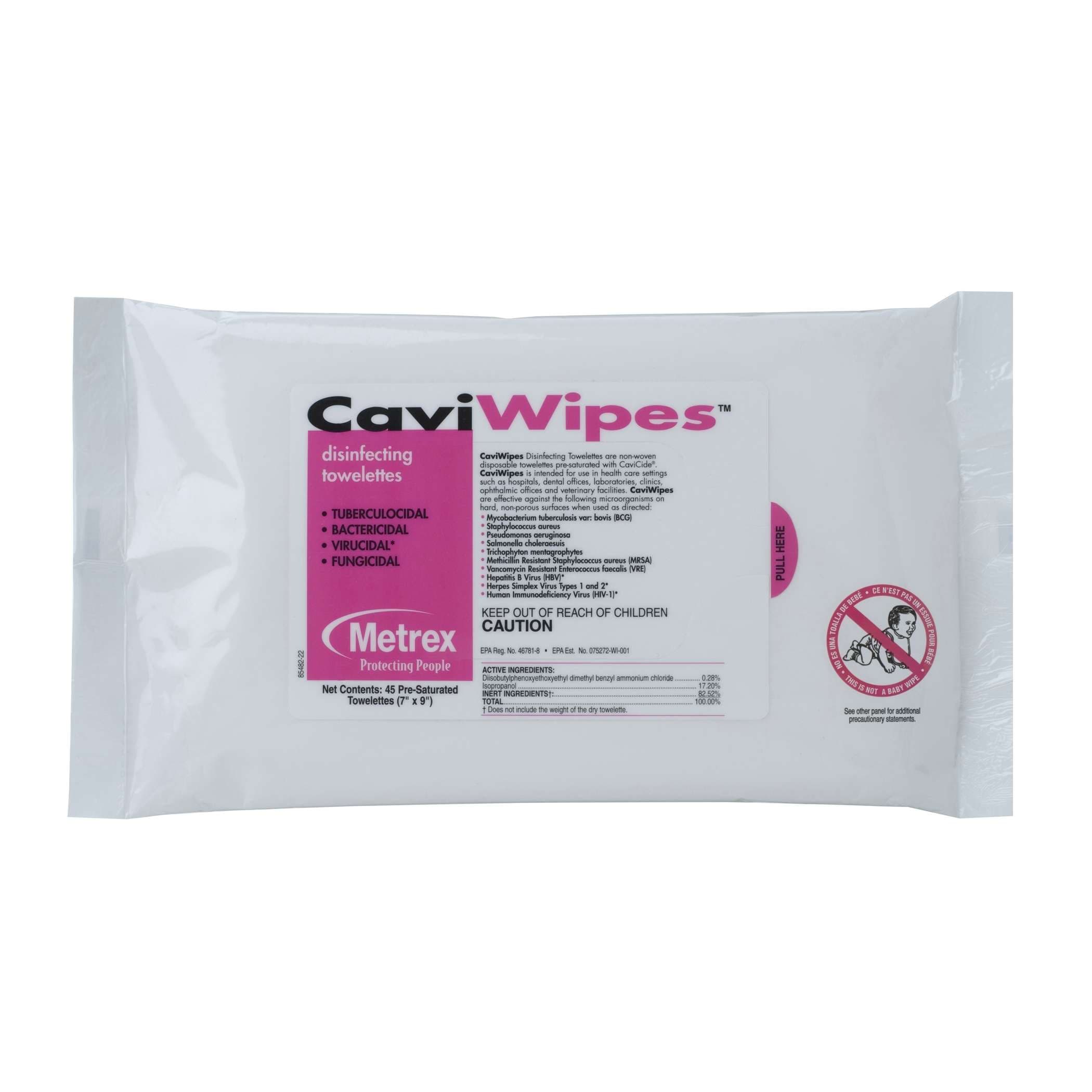 CaviWipes Surface Disinfectant Wipes - Image 2