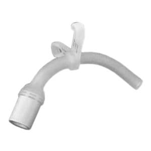 Smiths Bivona Uncuffed Pediatric Flextend Plus Standard V Flange Tracheostomy Tube, Size 5.5 - Image 1