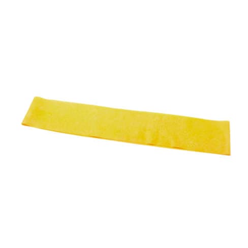 CanDo Band Exercise Loop, 15 Inch Long, Yellow, Extra-light - Image 1