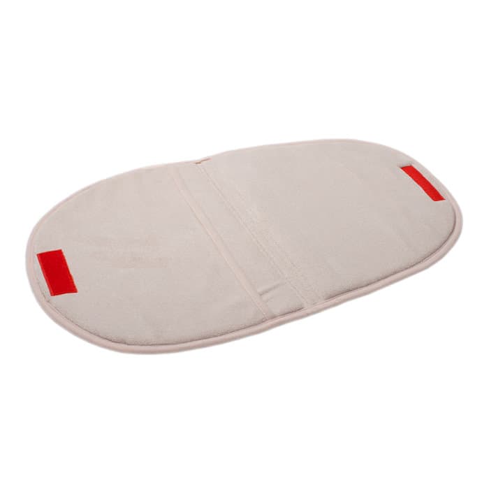 Relief Pak HotSpot Moist Heat pack Covers, Foam-Filled Terry Covers, Circular, 12 Inch Diameter - Image 1