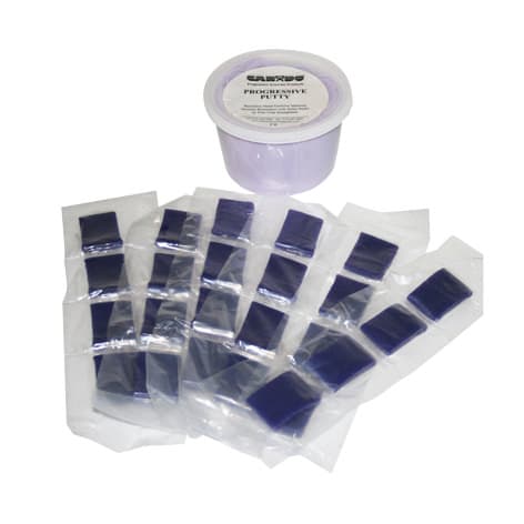 CanDo Variable Strength Theraputty Exercise Material, 1 Lbs, Base with Pellet Pack - Image 1