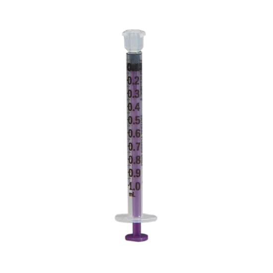 Monoject Purple Oral ENFit Syringe, Non-Sterile, 1 ML - Each - Image 1