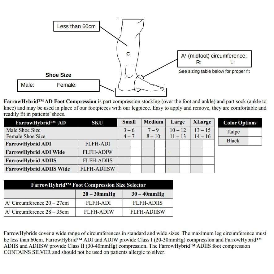 Jobst FarrowHybrid Foot Compression Socks - Image 3