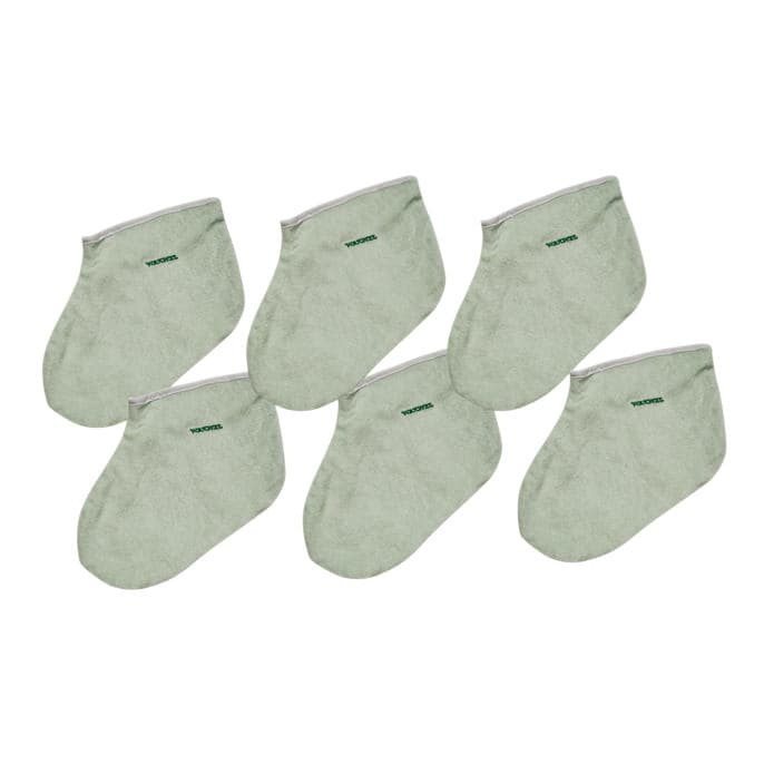Waxwel Paraffin Bath accessory: Terry Foot Booties - Package of 6 - Image 1