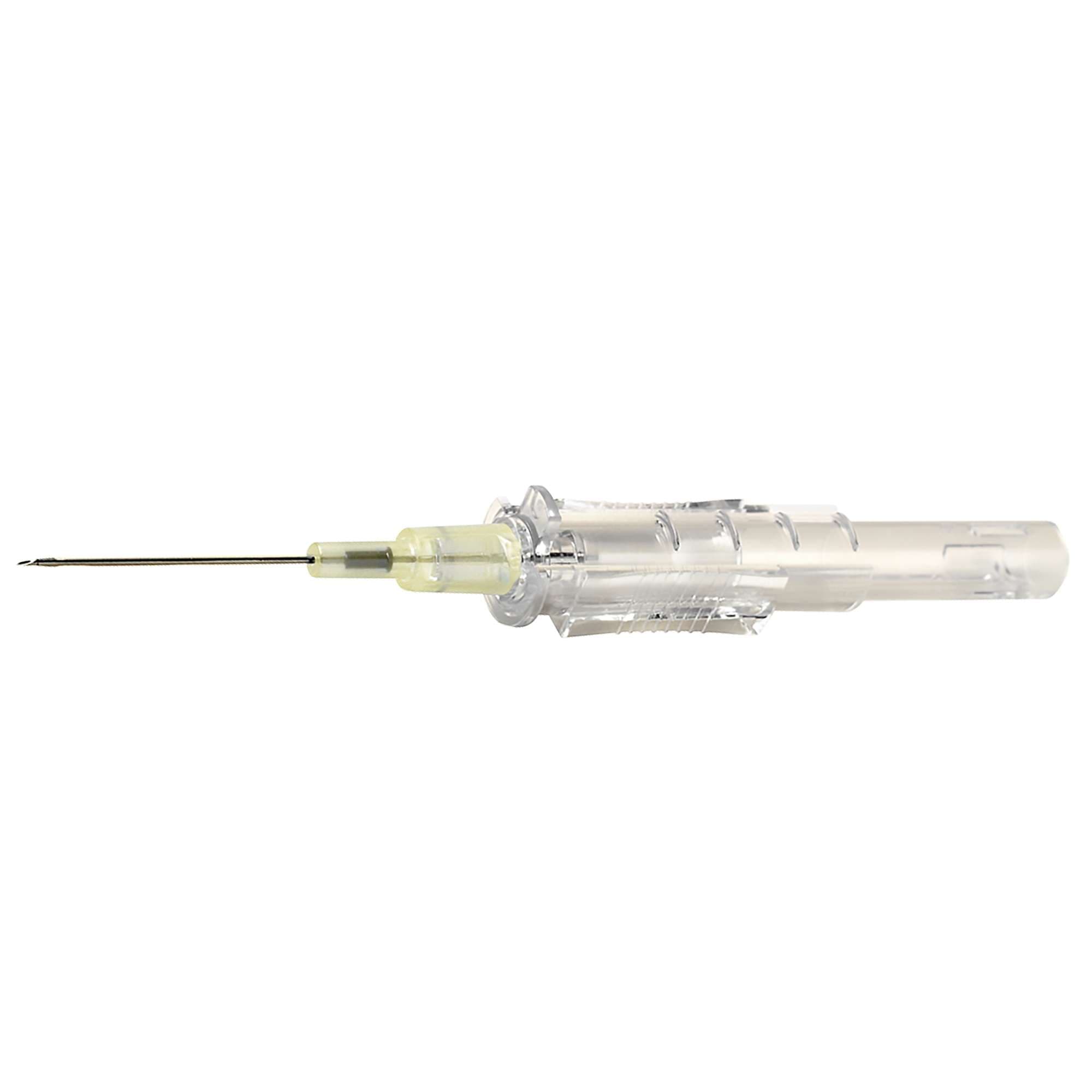 Smith Medical Protective Plus Safety IV Catheters, Yellow, 24 Gauge, 0.75 Inch - Case of 200 - Image 1