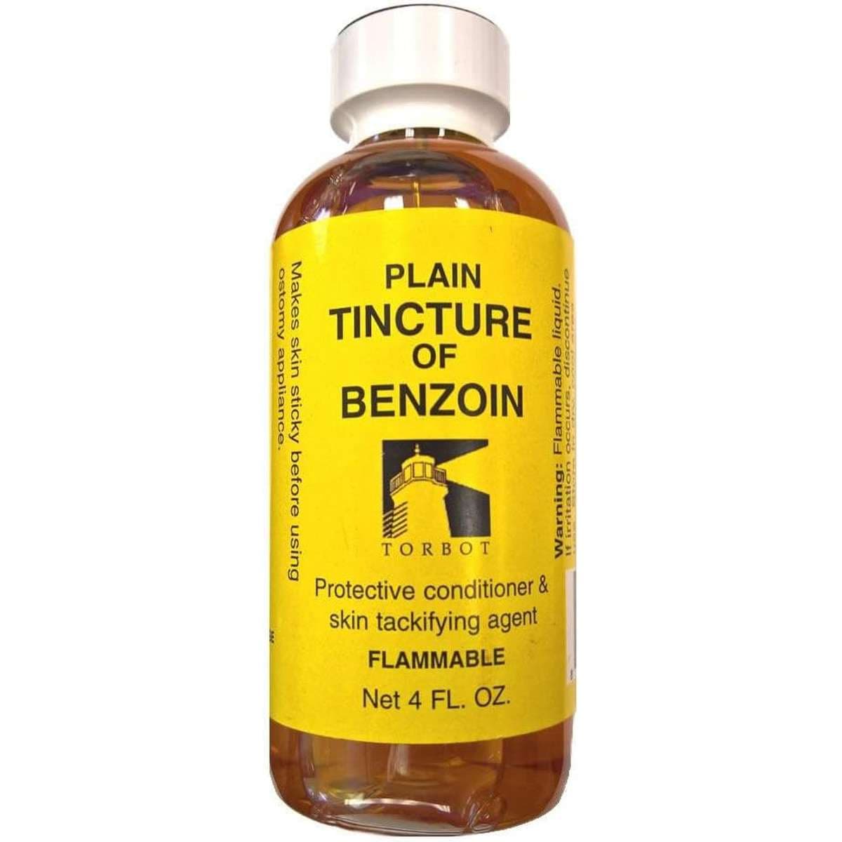 Torbot Plain Tincture of Benzoin with Applicator Brush Cap, 4 oz - Image 1