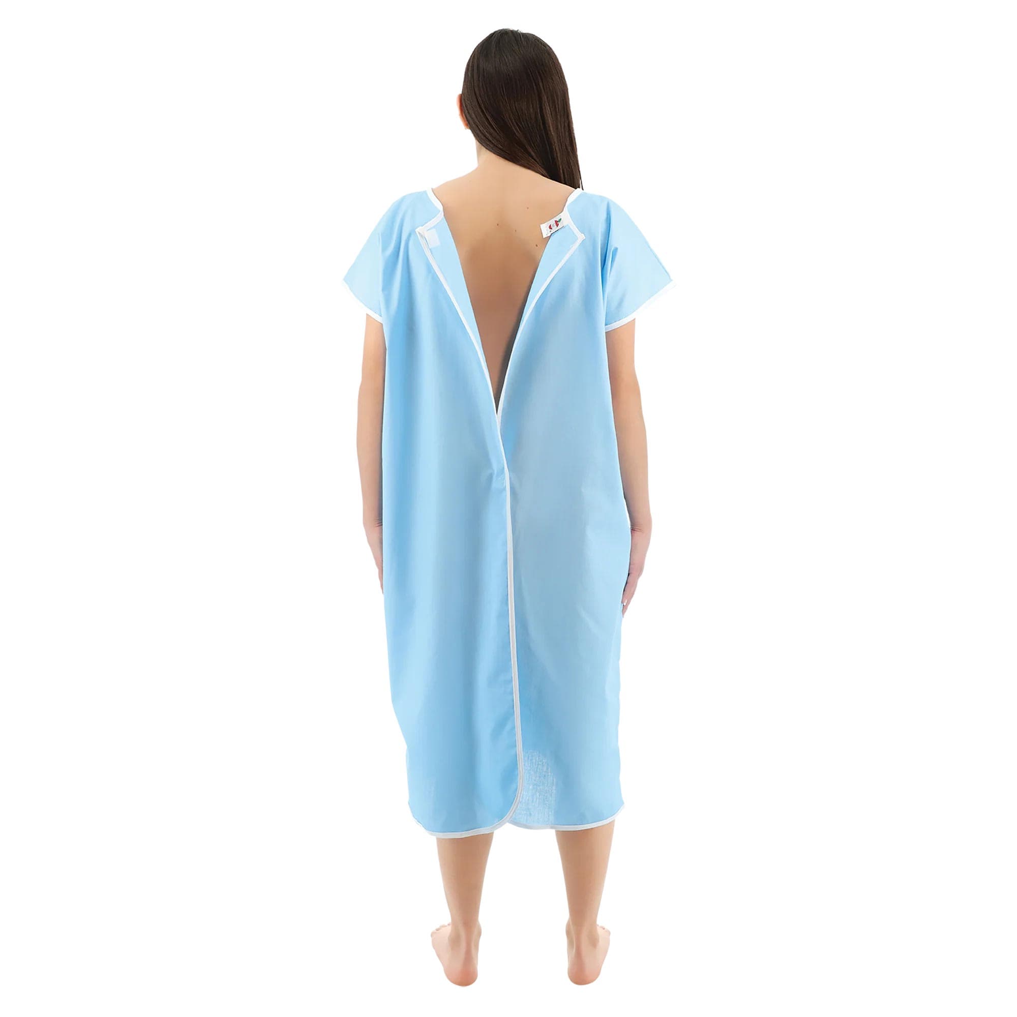 Core Patient Gown Blue - Image 6