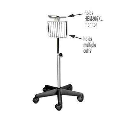 Omron Stainless Steel Stand for IntelliSense Blood Pressure Monitor - Image 2