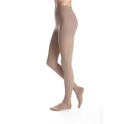 Duomed Advantage Maternity Compression Pantyhose 20-30mmHg Closed Toe, Standard, Beige, Extra Small - Pair - Image 1