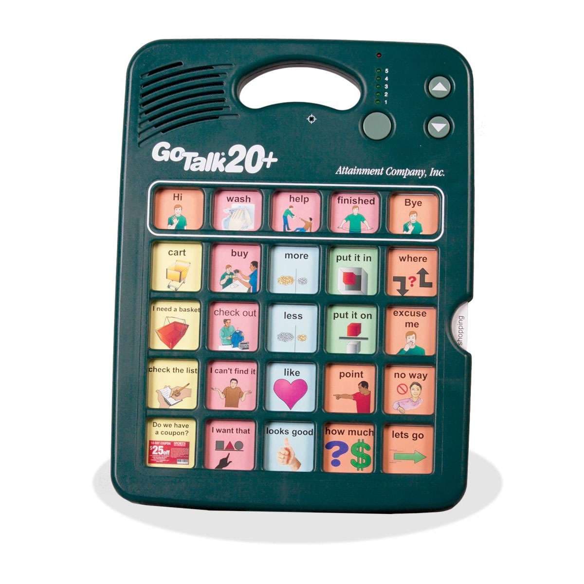 GoTalk 20+ Lite Touch AAC Device by Attainment Company - Image 2