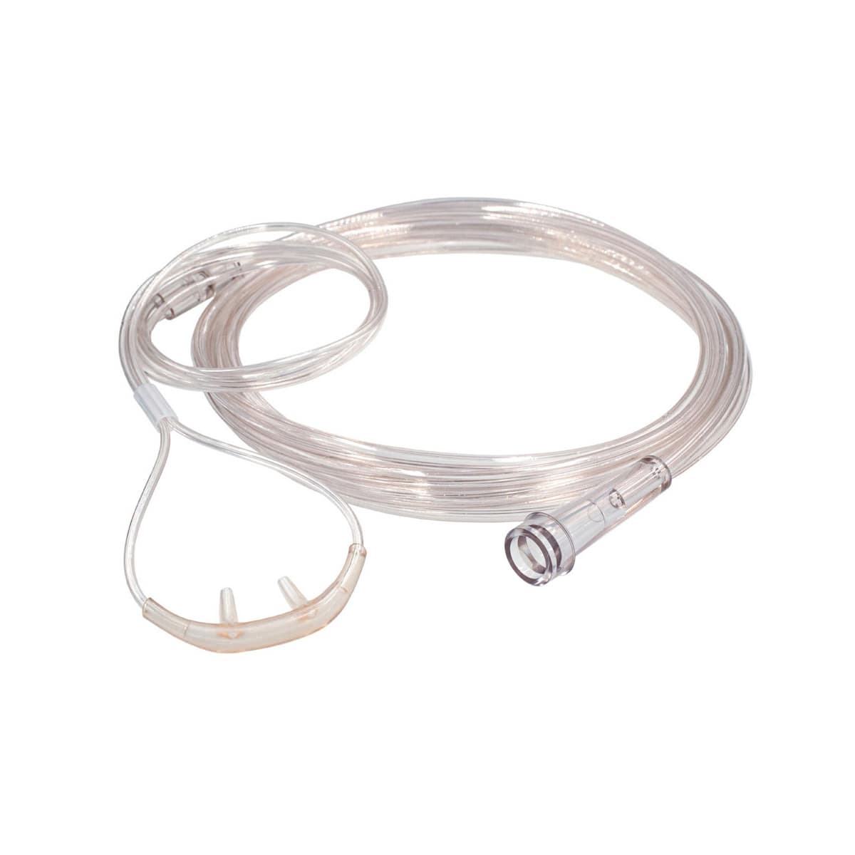 Salter Style Adult Micro Low Flow Oxygen Nasal Cannula With Std Earpiece And 7 Ft Tubing - Image 1