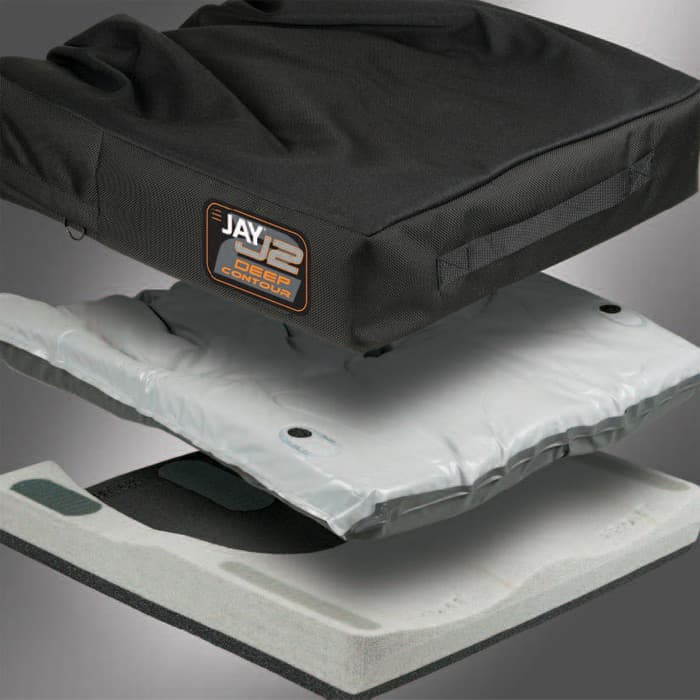 Jay J2 Deep Contour Positioning Wheelchair Cushion - Image 5