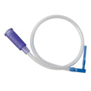 AMT Button Decompression Tube, 18 Fr, 1.7 cm - Box of 10 - Image 1
