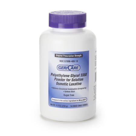 Geri-Care Polyethylene Glycol 3350 Laxative, 8.3 oz - 1 Bottle - Image 1