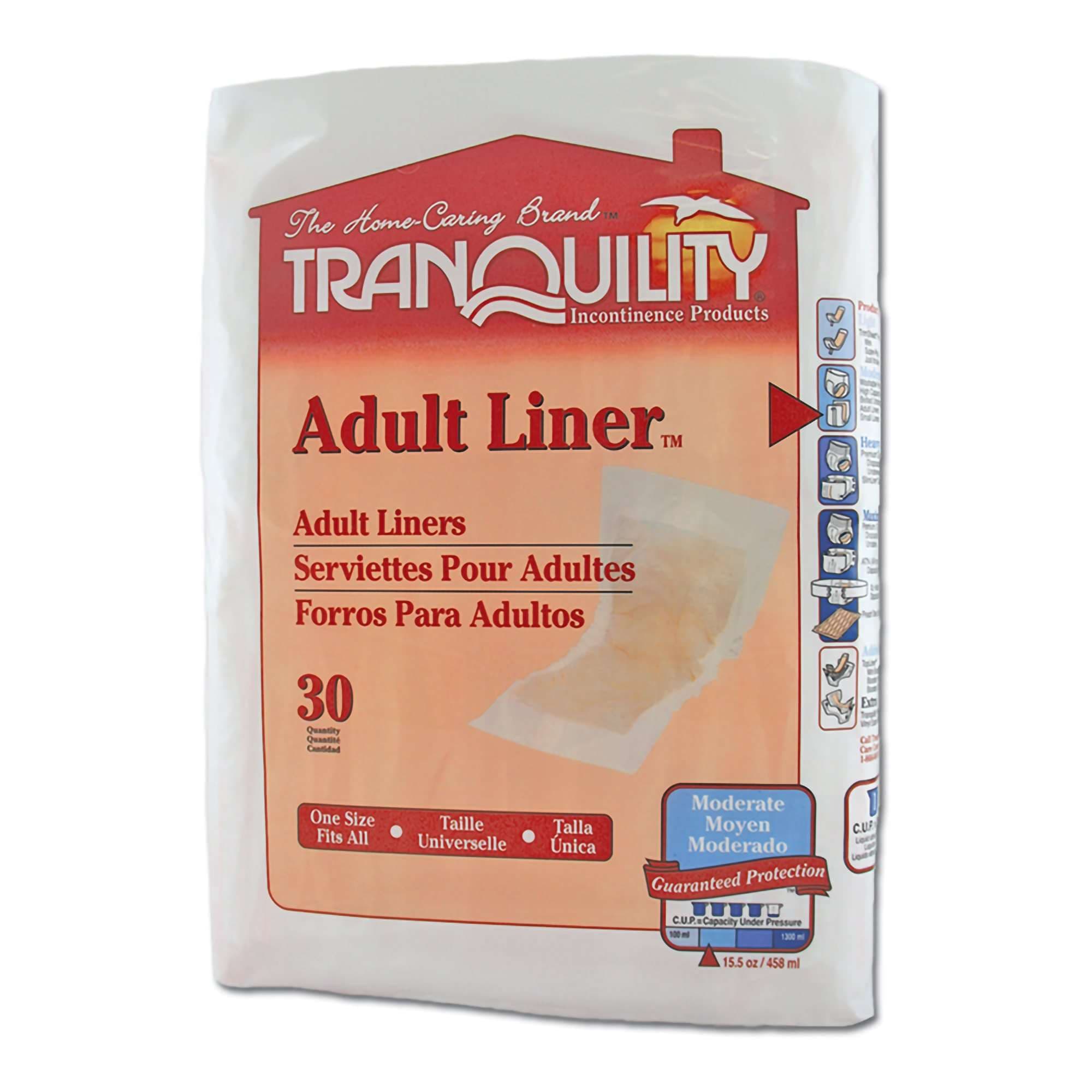 Tranquility Adult Liners - Bag of 30 - Image 1