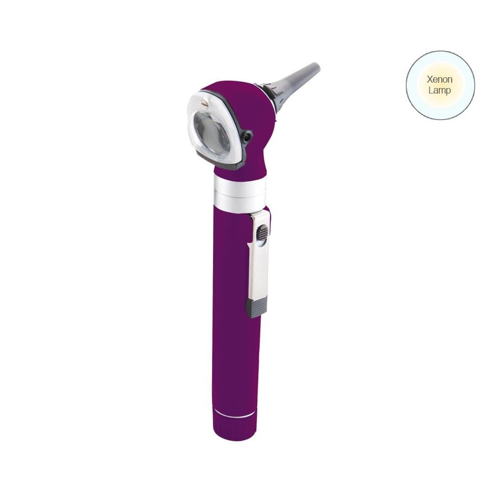ADC Diagnostix 5111N Pocket Otoscope, Purple, Xenon - Image 1