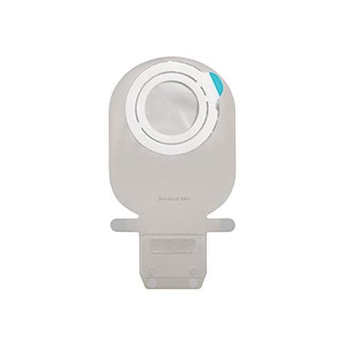 SenSura Mio Flex Maxi Drainable Pouch With Filter, Transparent, Yellow Code - Box of 10 - Image 1