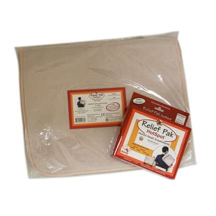 Relief Pak HotSpot Moist Heat pack and Cover Set, Standard Set - Image 1