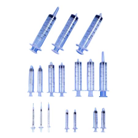 Exel General Purpose Syringe, Luer Lock Tip, 6 mL - Case of 800 - Image 1