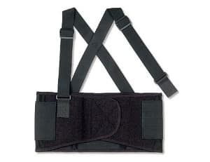 ProFlex 1650 Economy Occupational Back Support Black 7-1/2 Inch Height, 42 to 46 Inch, 2X-Large - Each - Image 1