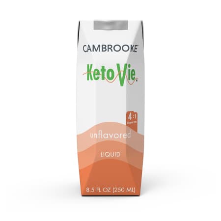 KetoVie 4:1 Nutrionally Complete Ketogenic Formula, Unflavored, 8.5 oz - Case of 30 - Image 1