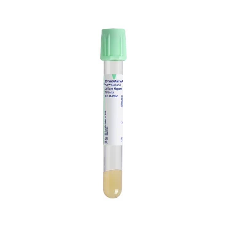 BD Vacutainer PST Venous Blood Collection Plasma Tube - Case of 1000 - Image 1