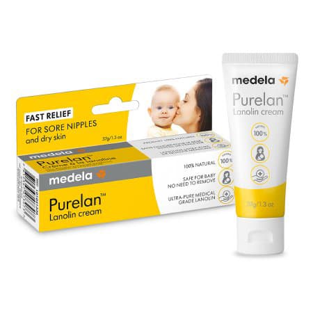 Purelan Hand and Body Moisturizer Cream, 1.3 oz - Box of 18 - Image 1