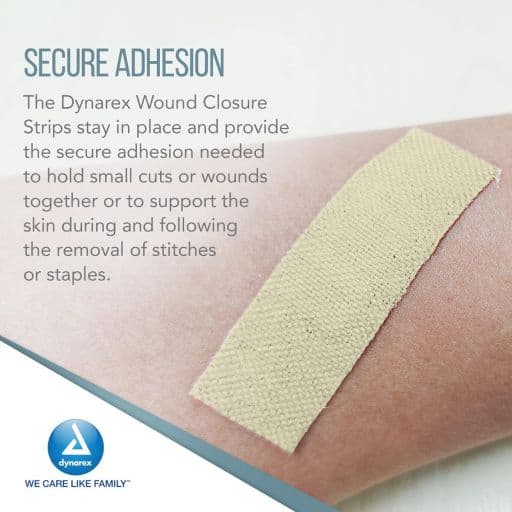 Dynarex SecureStrip Adhesive Wound Closure Strips - Image 2