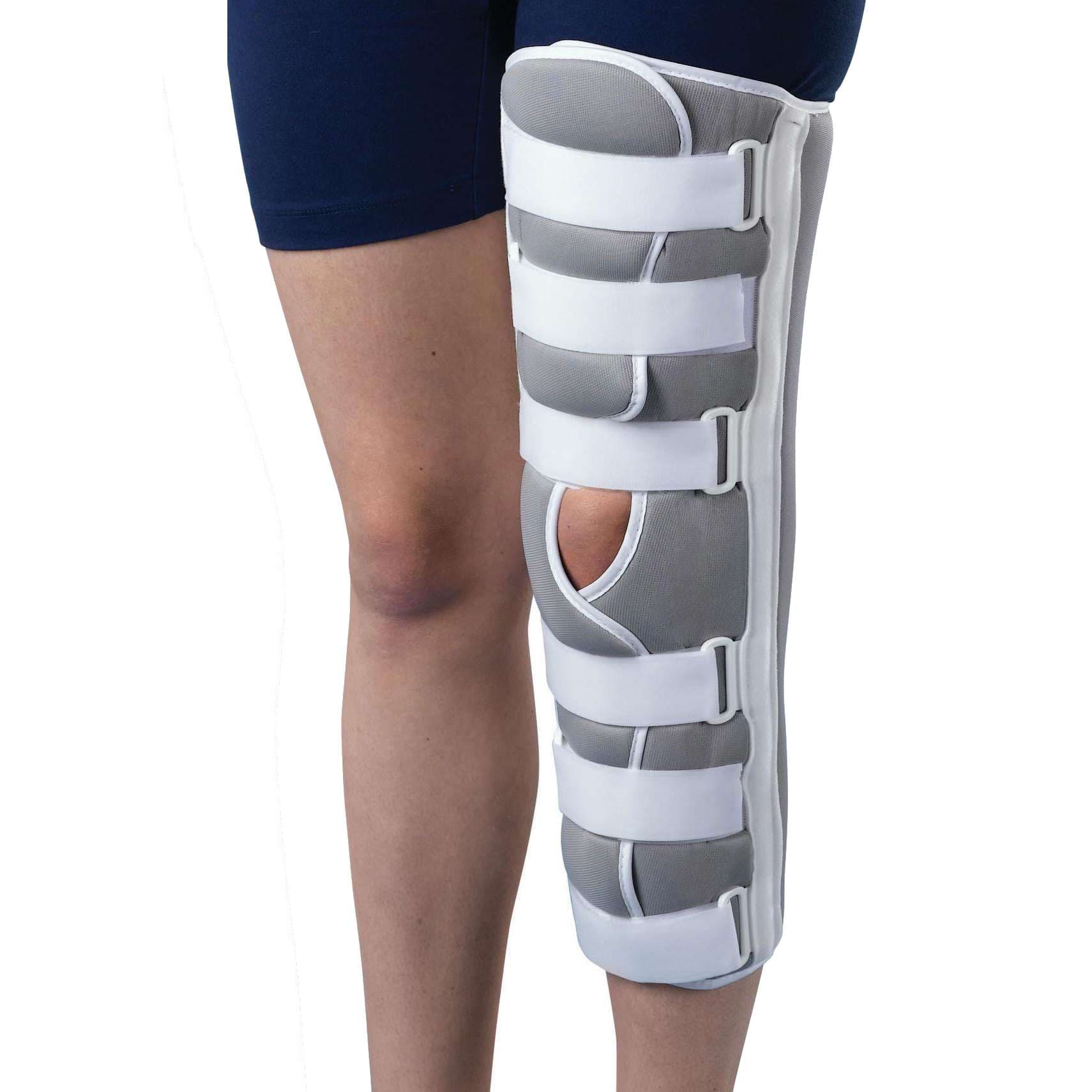 Medline Tricot Foam Knee Immobilizer, 24 Inch, Extra Large - Image 1