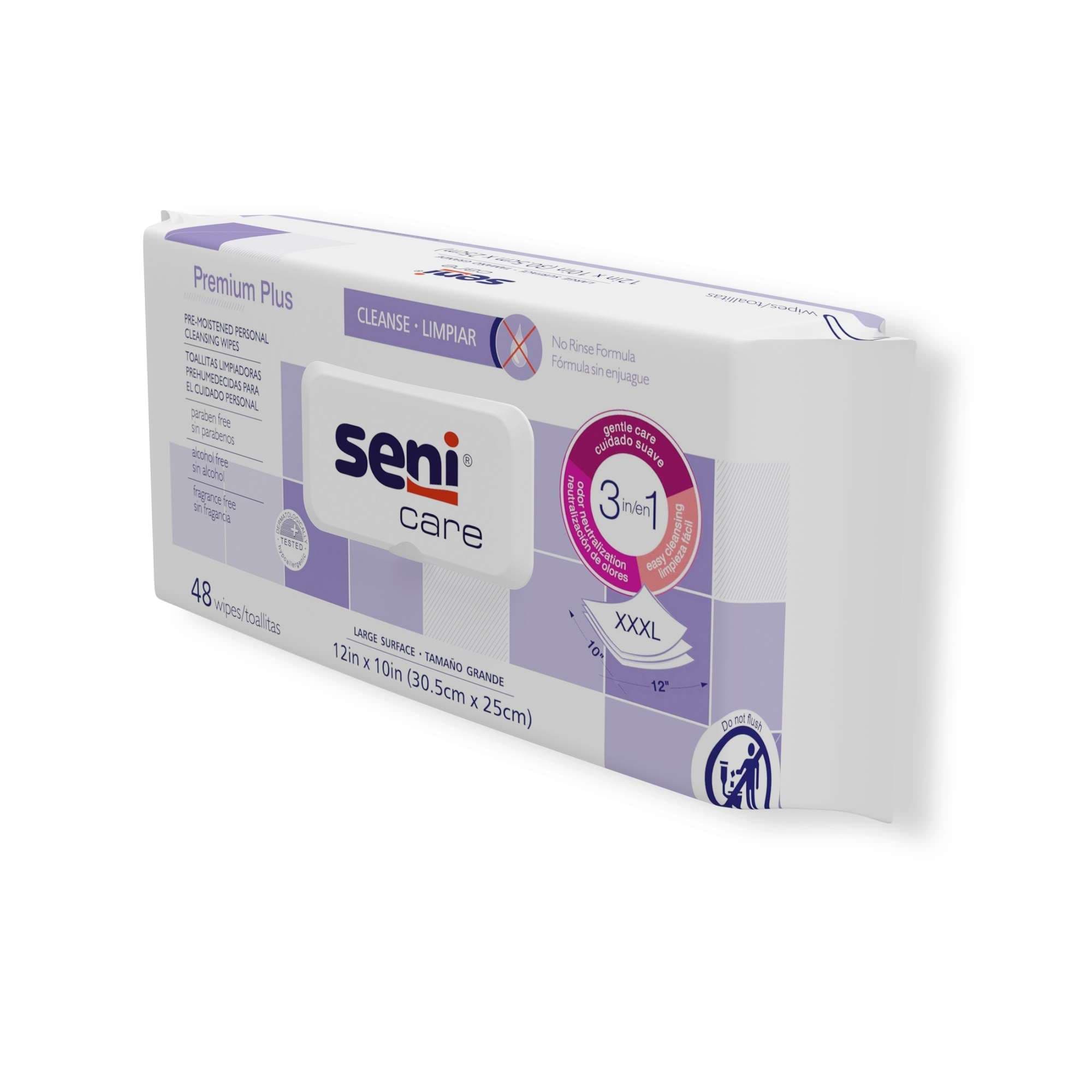 Seni Care Premium Plus Personal Cleansing Wipes - Image 3