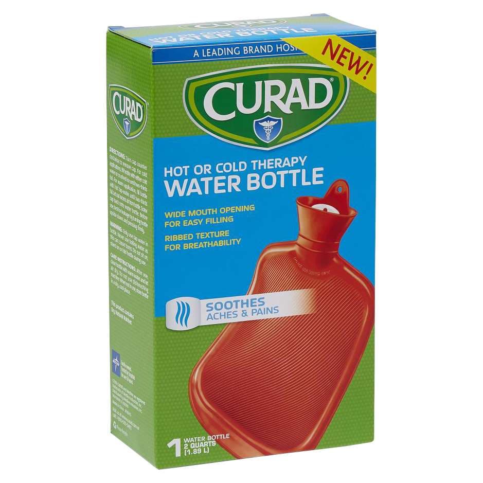 Curad Hot Or Cold Therapy Water Bottle, 2qt - Image 1