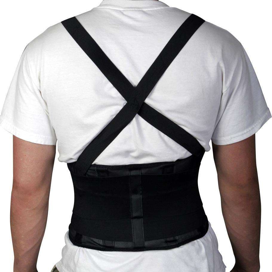 Medline Standard Back Support with Suspender, Medium - Image 1