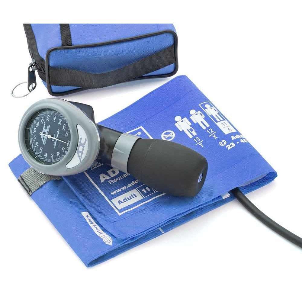 ADC Diagnostix 788 Palm Aneroid Sphyg, Adult Only, Royal Blue - Image 1