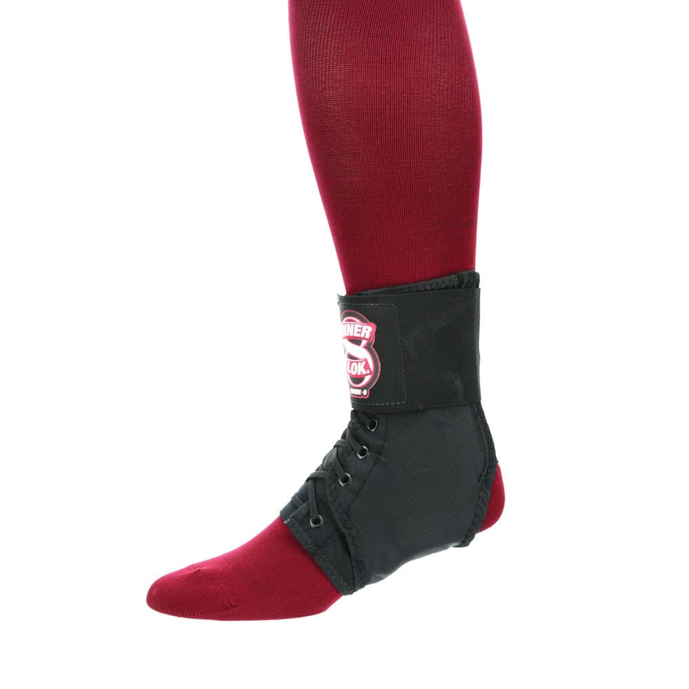 Swede-O Inner Lok 8 Ankle Brace, Medium, Black - Image 1