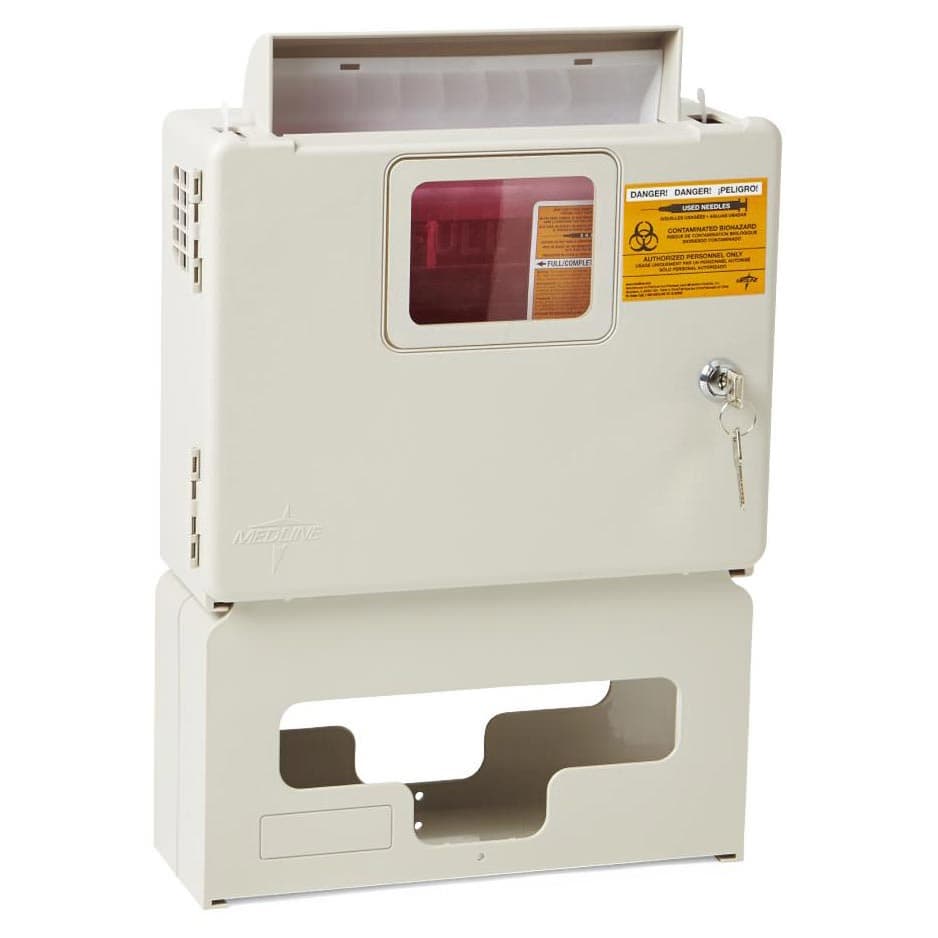 Medline Glove Box Holder for Sharps Container Cabinets - Image 1