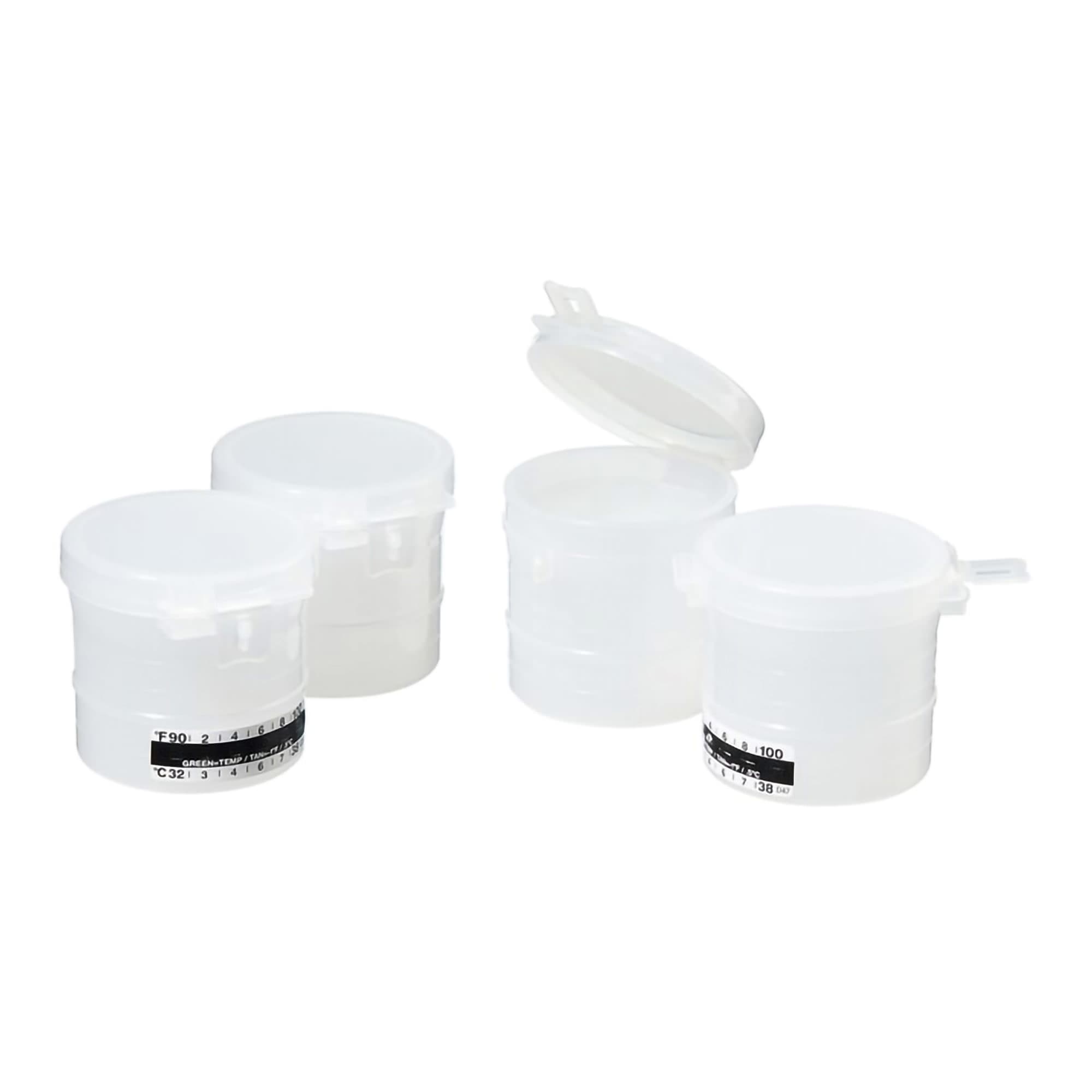 Thermo Scientific Capitol Vial Specimen Container with Temperature Strip - Case of 400 - Image 1