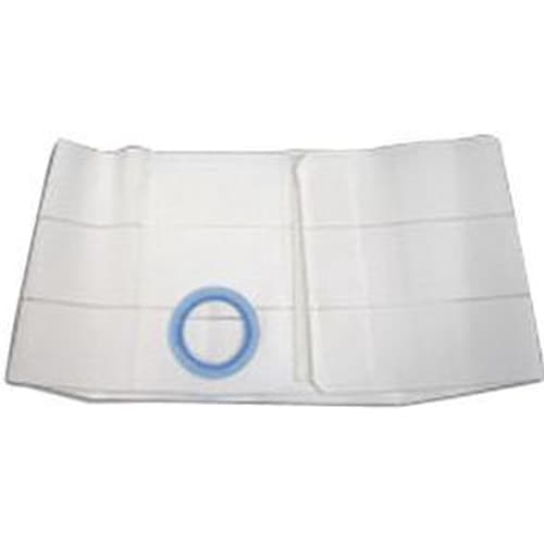 Nu-Hope 9" Regular Elastic Flat Panel Ostomy Support Belt, Prolapse Flap, Large - Image 1