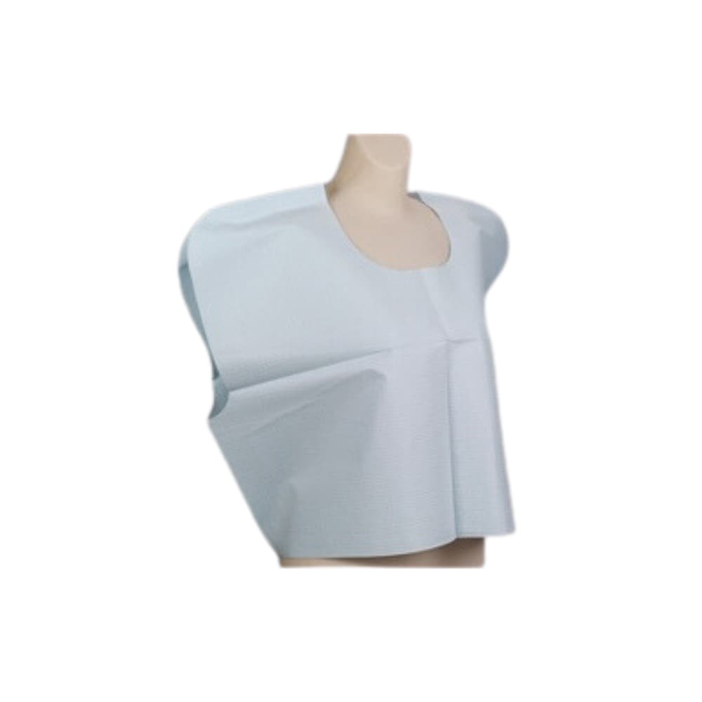 Tidi Exam Cape Without Closure, Blue, 21 x 30 Inch - Case of 100 - Image 1