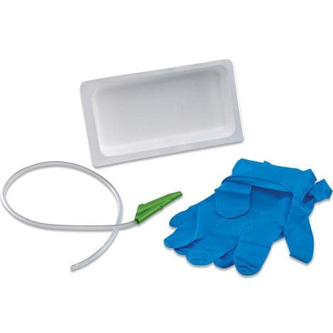 Argyle Suction Catheter Tray with Chimney Valve, Whistle Tip, 10Fr - Image 1