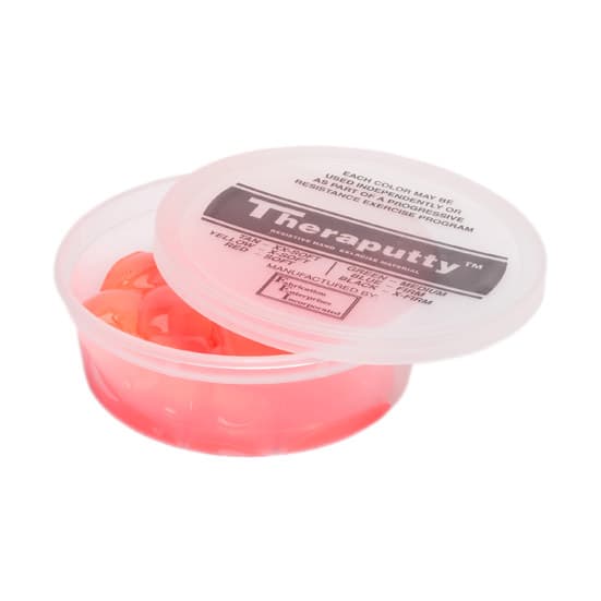 Theraputty Standard Exercise Putty, 4 Oz, Red, Soft - Image 1