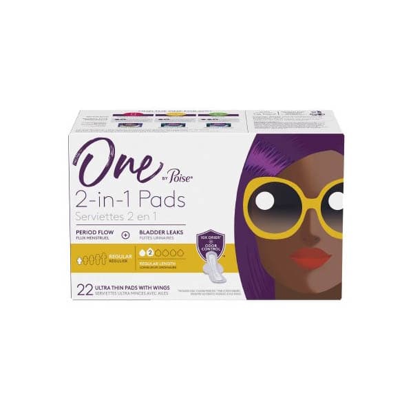 One by Poise Bladder Control Pad - Package of 22 - Image 1