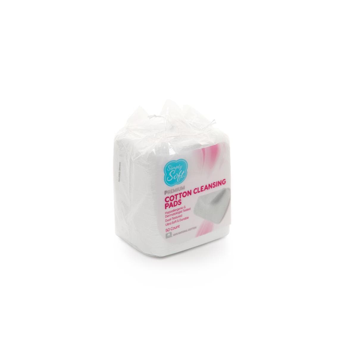 Medline Simply Soft Premium Cotton Pads - Box of 200 - Image 1