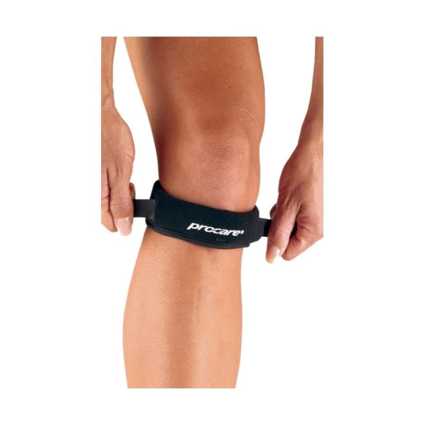 Surround Patella Support Strap Black Hook and Loop Closure Left or Right Knee, X-Small - Each - Image 1